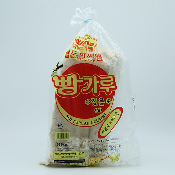 본토 냉동 일본식 젖은 빵가루 2kg